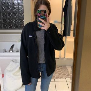 Patagonia Better Sweater Mens Size Small Black Full Zip